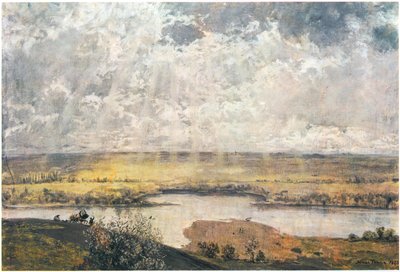 Main Landscape / Main Plain by Hans Thoma